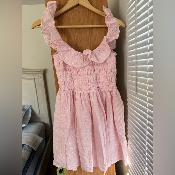 MAJORELLE Nelvin Mini Dress in Baby Pink - Picture 6 of 16